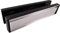 Haven Heritage ® 12 300mm Letterbox with Letterbox Draft excluder Internal Designed for Wooden Doors. (Chrome)