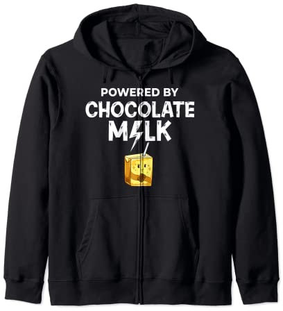 Shaker au chocolat au lait, au chocolat et au chocolat Sweat à Capuche