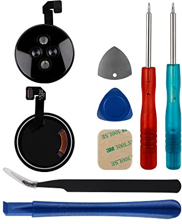 SWARK Parte trasera de cristal compatible con Apple Watch Series 3 42 mm (celular/LTE+GPS) (no apta para GPS)