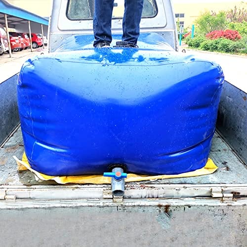 Wassersack Beutel Wasserbehälter Träger Großer Wasserblasenspeicher, Flexibler Wassersammelbeutel/-tank Für Outdoor Camping Garden Rv, Rechteckige Zisterne Wassersack/Würfel/Behälter Zusammenklappbar