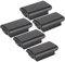 Tapa de Batería para 360 Funda de Carcasa de Batería para Abs 5 Piezas Kit de Funda de Carcasa de Batería de Repuesto Universal para Controlador de 360 (Negro) (Negro)