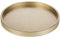 Hanobe Decorative Wooden Tray: Shiny Gold Round Modern Serving Tray 30 cm Country House Golden for Kitchen Coffee Table Candles Decoration