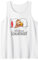Offizielles Schlafshirt Faultier mit Bier Tank Top