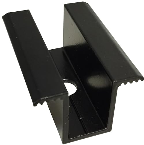 doitBau - 20x PV-Mittelklemme 30mm in Schwarz | Befestigungen für Solarmodule | Solarmodul Halterung 30mm | Modulklemmen Solar | Mittelklemmen 30 mm Schwarz | Mittelklemme