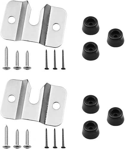 Aatpuss 2 Sätze Halterung für Dartscheibe,Wand Aufhängen Halterung Set,Dartscheibe Wand Aufhängen Halterung Set,Dart Board Wandhalter,Halterung für Die Montage Der Dartscheibe