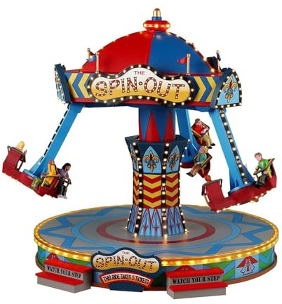 LEMAX Giostra in movimento con musica The Spin Out 26 x 29 x 30.5 cm