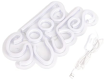 Neonschild, Good Vibes With USB LED Kunstdekorationslicht Für Spielzimmer Schlafzimmer Bar Restaurant Weihnachten Und Party, Hell Aber Nicht Blendend Mit 33 X 17,5 X 2 Zentimeter