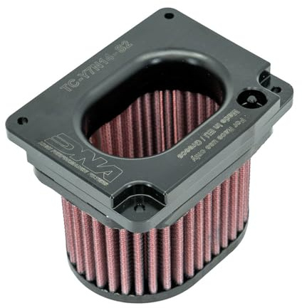 DNA Air Cover Stage 2 e Filtro Combo Compatibile per Yamaha XTZ 690 Tenere 700 World Raid (22-24) con guarnizione EVA, efficienza di filtraggio 98-99% e aumento del flusso d'aria del 179,76% PN: