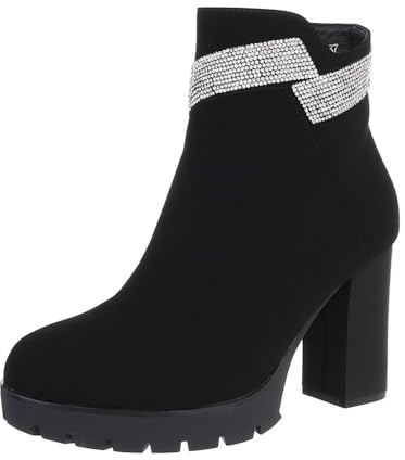 Ital Design Damenschuhe Stiefeletten High-Heel Stiefeletten