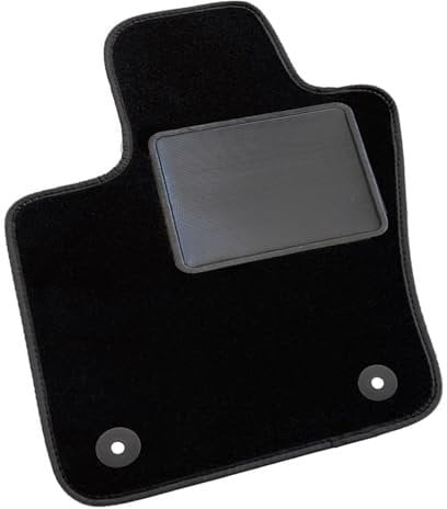 DHCarMats | Autoteppich nur Fahrerseite für Fiat 500X ab 2014 | Fahrermatte aus Teppichboden nach Maß | Autozubehör - Fußmatten Automatten 1PZ