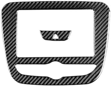 Kohlefaser Auto Aufkleber Für Chevrolet Für Malibu XL 2016-2018 Center Console Navigation Carbon Fiber Trim Aufkleber Aufkleber Dekorative(Black Carbon)