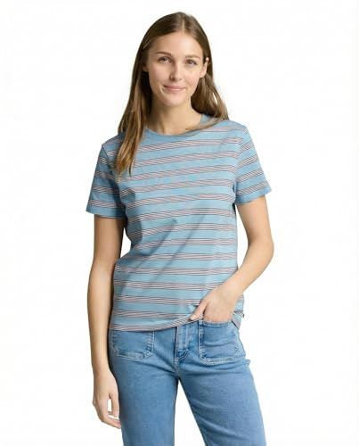 TOM TAILOR Denim Damen T-Shirt mit Print
