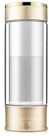 YGBWAOV Generador de Agua de HidróGeno, Fabricante Alcalino, Botella Ionizadora de Agua PortáTil Recargable, SúPer Antioxidante
