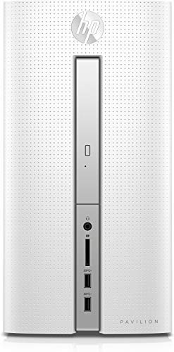 HP Pavilion 570-p572ng 3,5 GHz AMD A A10-9700 Blanco, Negro Escritorio PC - Ordenador de sobremesa (3,5 GHz, AMD A, 8 GB, 1128 GB, DVD Super Multi, Windows 10 Home)