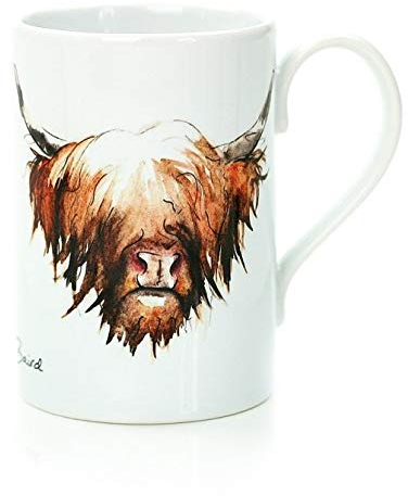 Clare Baird Creations Highland Vache en porcelaine Mug