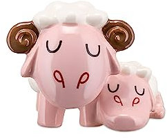 Alessi AGJ01 7 Happy Eternity Baby PECORE, Porcelaine, Multicolore, Taille Unique