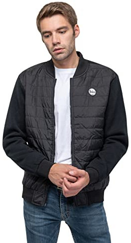 The Beatles Quilted Veste Classic Drum Band Logo Nouveau Officiel Noir Unisex Size XL