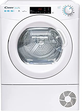 Hoover AXI ATD H8A2TKEXMS-S, Secadora bomba de calor, 8Kg, Wi-Fi&Bluetooth, compatible Alexa y Google Home, Depósito Aquavision 5l, Rejilla para calzado, 67dba