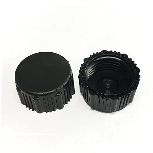 Suneed 2 Pack Plastic Garden Hose Caps, Durable 3/4 Inch Female End Fitting, for Standard Male Hose