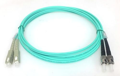 DG Systems - Cavo fibra ottica multimodale OM3 duplex SC/ST - Made in Italy (10 mt)