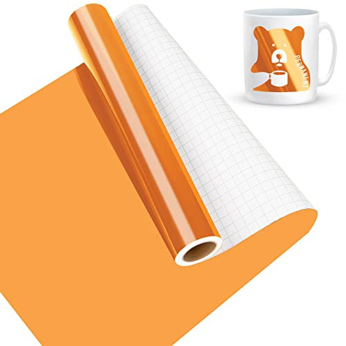 Lya Vinyl Film vinyle autocollant pour traceur Cricut - 30,5 x 457,5 cm - Noir - Film autocollant pour traceur Cricut, Silhouette Cameo 4