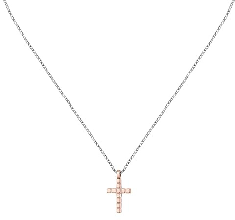Morellato Herren-Halskette Motown aus Edelstahl, IP Roségold – SALS76, Legierter Stahl