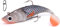 Set Gummifisch vorgebleit 20cm, 105 gr, Kunstköder Gummiköder von Behr Big Bait Hecht, Waller, Dorsch + Gratis Snap (Set#2)