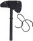 Camping Axe, Steel Hand Tool Multifunctional Hatchet Hex Set Screws Wood Splitting Hatchet with Storage Bag Outdoor Axe Multitool Easy to Carry for Wood Splitting and Kindling