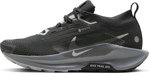 Nike Pegasus Trail 5 Gore-Tex, Sneaker Mujer, Black/Wolf Grey-Cool Grey-Anthracite, 38 EU