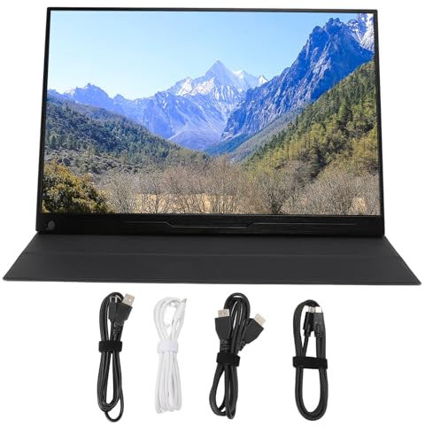Bewinner 18 Inch Portable Display, 2.5K 2560x1600P 144Hz Refresh Slim External Second Screen, for for One Laptop for Work Gaming