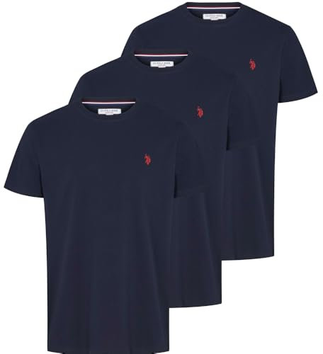 U.S. POLO ASSN. Arjun T-Shirt 3er-Pack der Gipfel Handwerkskunst und Stil für Männer, Large
