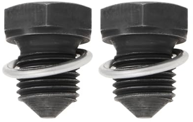 OTOTEC 2 Piezas Tapón de cárter de Aceite M14x1,5 Tapón de Tornillo de cárter de Aceite de Acero Compatible con Audi 100 200 Compatible con Skoda Fabia Compatible con VW