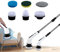 Autolaveuse Rotative Électrique – Autolaveuse Sans Fil Pour Salle De Bain | Brosse De Nettoyage Électrique | Brosse Rotative Portative Sans Fil | Brosse De Nettoyage Pour Enlever La Saleté Des Sols Et