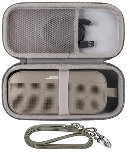 Peyyargo Hart Schutzhülle kompatibel mit Bose SoundLink Flex Tragbare Lautsprecher (2. Gen)/Bose Soundlink Flex Lautsprecher (Sandstein)