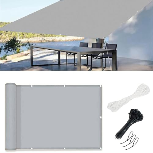 Sonnensegel Wasserdicht Rechteckig mit Ösen 2x3M,Segeltuch Sonnensegel Aufrollbar,Sonnenschutz Wasserdicht Windschutzsonnensegel UV Schutz 99% für Balkon Terrasse Garten