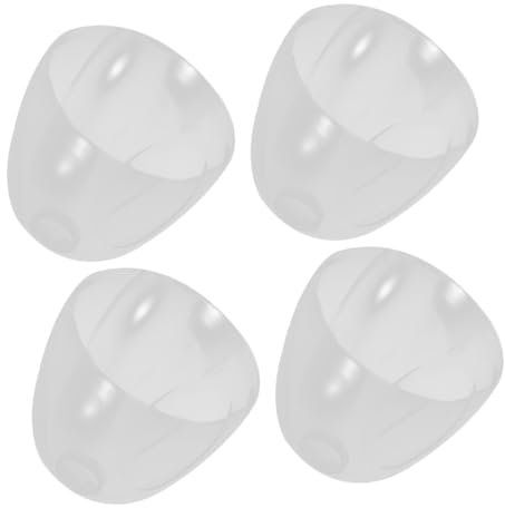 Milisten 4pcs Wide Neck Baby Bottle Caps Replacement Dustproof Lid Set for Feeding Bottles Household and Outdoor Use Baby Accessory Covers