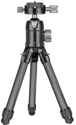 Carbon fiber tripod without center column