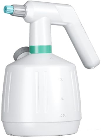 Grsrkep 2L Electric Spray Bottle, Portable Electric Sprayer for Garden & Home Cleaning, Rechargeable Automatic Spray Bottle with Adjustable Nozzle, Lightweight Water Sprayer for Plants