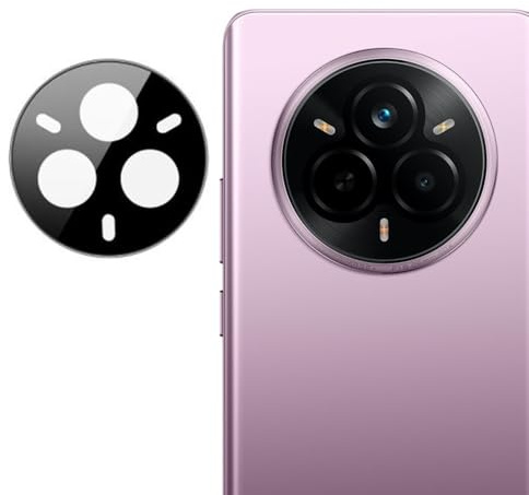 Techsuit Kameraschutzglas für Realme 14 Pro Gehärtetes Glas mit 9H Härte, Kristallklar, Kratzfest, Anti Fingerabdruck, Einfache Installation, Full Camera