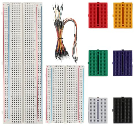 MB-102 Breadboard Kit, 830/400/170 Points with Jumper Wires