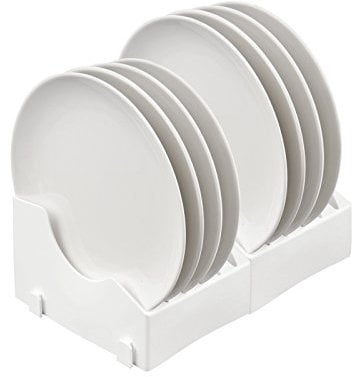 Froli Tellerhalter Wohnmobil Hoch 2er Set, 2X 6 Teller Geschirrhalter, Kunststoff, Tellergrößen zwischen 140-200 mm (2)