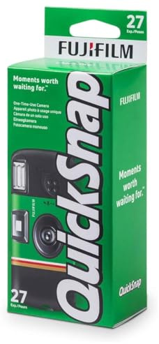 Fujifilm QuickSnap Flash 400 Disposable 35mm Camera (5 Boxes)