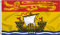 rungift Flagge, 1:2, beschichtetes Nylon, kanadische Province, 76,2 x 152,4 cm