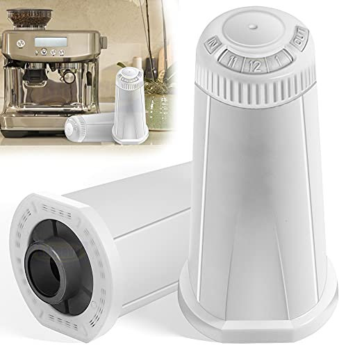 Paquete de 2 filtros de agua de repuesto para cafetera Breville Claro Swiss Espresso - Comparar con la parte #BES008WHT0NUC1