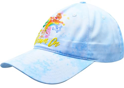 Concept One Care Bears Dad Hat, Dream On Adult Baseball Cap with Curved Brim, Light Blue, One Size