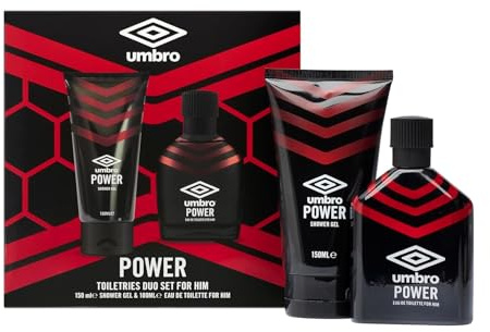 Umbro Power Eau de Toilette 100ml and Body Wash 150ml