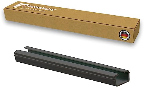 fumaplus® Vorhanglauf Black, Vorhangschiene, Gardinenschiene, passend für Gipspaneele von fumaplus®