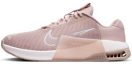 NIKE DZ2537-600 W Metcon 9 Women Pink Oxford/White-DIFFUSED Taupe UK 5.5
