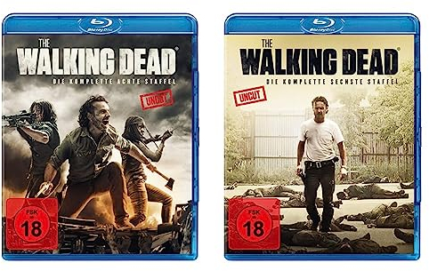 The Walking Dead - Staffel 8 - Uncut [Blu-ray] & The Walking Dead - Staffel 6 - Uncut [Blu-ray]