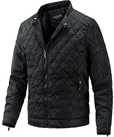 KONG JIMFAN Regenjacke Herren Bügelhilfe Für Hemden Sweaters Regenjacke Wasserdicht Regenjacke Gelb Herren Jacke Bügelmaschine Hemden Football Trikot Coole Winterjacken Herren(Schwarz,3XL)